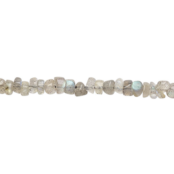 Labradorite 1pkg1, hand-cut rondelle bead natural 13 inch 4x2mm-5x4mm image number 0