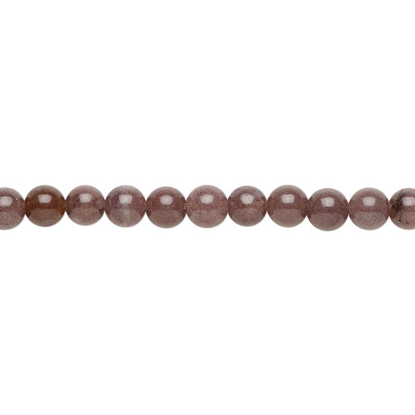 Purple aventurine 1pkg1, round bead natural 15.5-16 inch 4mm image number 0