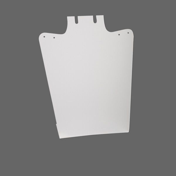 Display, earring, acrylic, clear with frosted finish, 9-1/2x7 inches, 4 holes. Sold per pkg of 2. image number 0