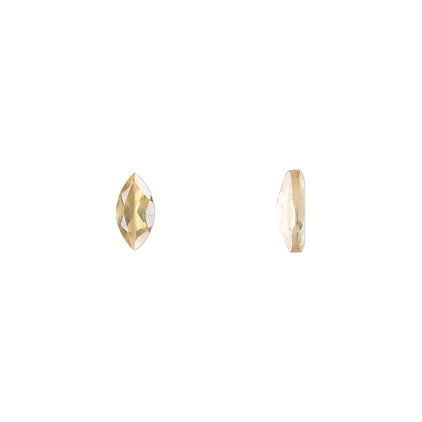 Citrine 1pkg1, hand-cut faceted marquise gem 8x4mm image number 0