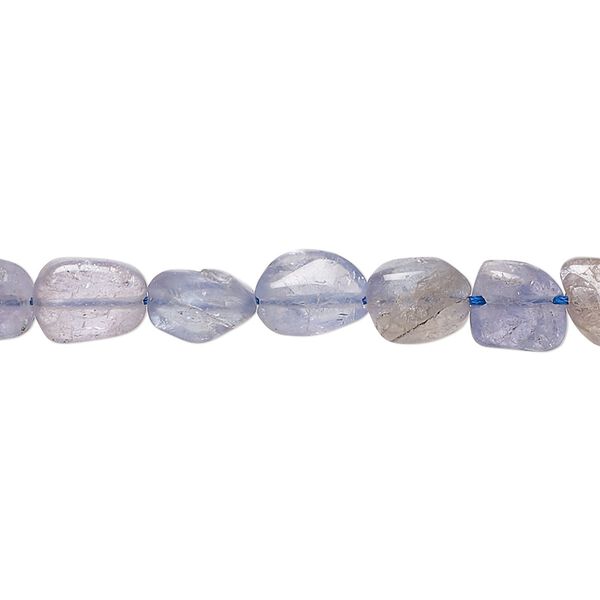 Tanzanite 1pkg1, hand-cut nugget bead 15 inch mini image number 0