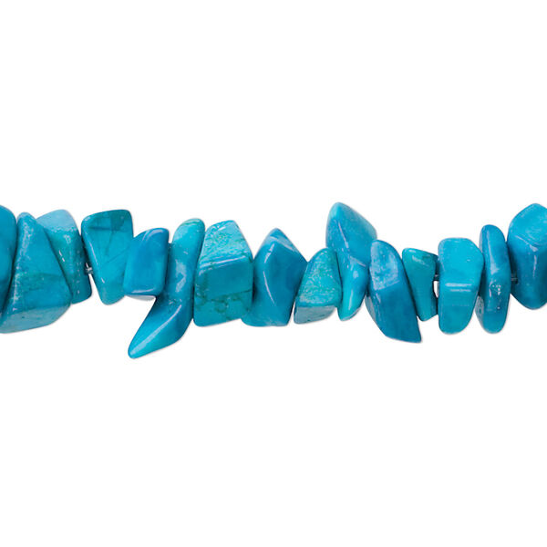 Howlite 1pkg1, chip bead 32 inch medium image number 0