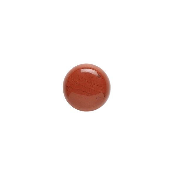 Red jasper 1pkg10, calibrated round cab natural 10mm image number 0