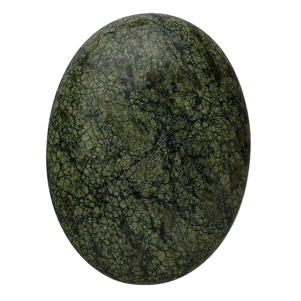 Russian serpentine 1pkg1, calibrated oval cab natural B grade, 40x30mm image number 0
