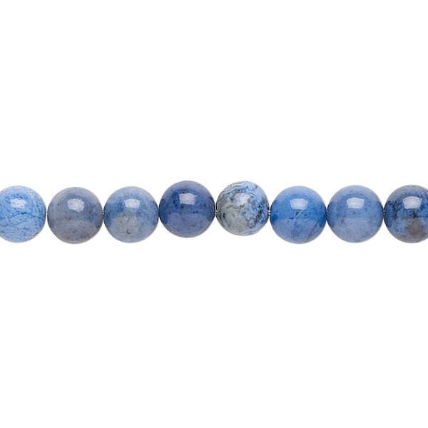 Sunset dumortierite 1pkg1, round bead natural B grade, 15.5-16 inch 6mm image number 0