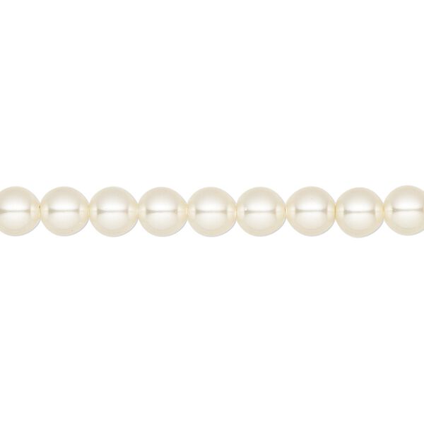 Pearl 500pk cream, Swarovski® 5mm round 5810 image number 0