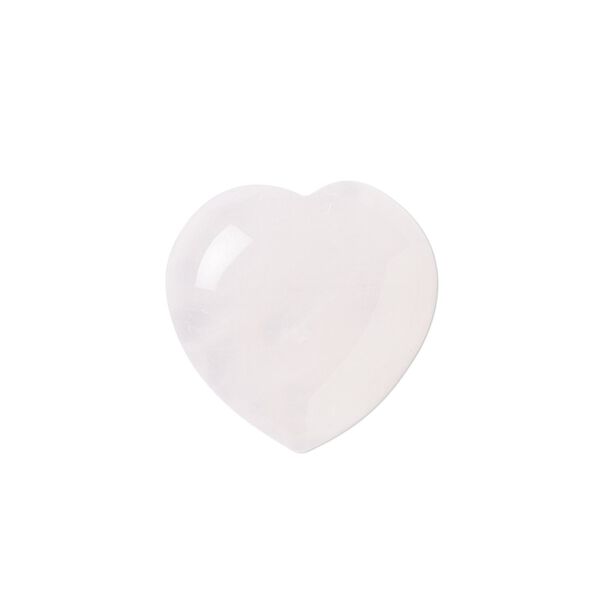 Rose quartz 1pkg1, calibrated heart cab natural 20mm image number 0