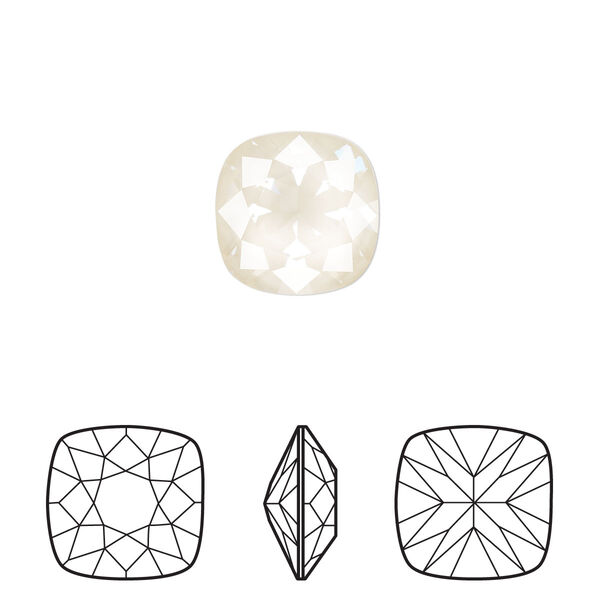 Fancy stone 1pk crystal linen ignite, Crystal Passions® 12mm cushion 4470 image number 0