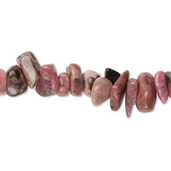 Rhodonite 1pkg1, chip bead natural 32 inch medium image number 0