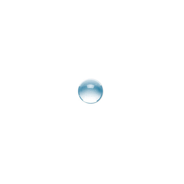 Sky blue topaz 1pkg1, calibrated round cab 6mm image number 0