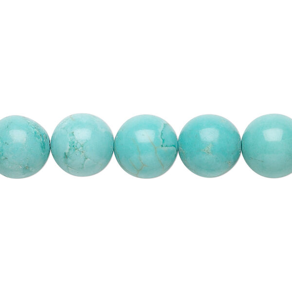 Magnesite 1pkg1, round bead B grade, 15.5-16 inch 10mm image number 0