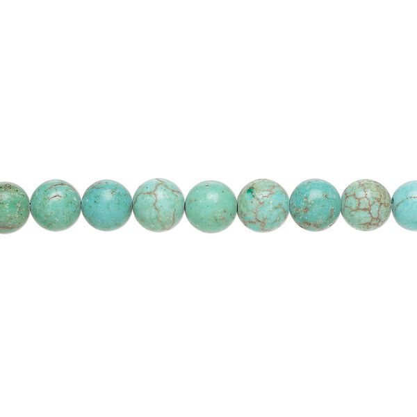 Magnesite 1pkg1, round bead 15 inch 5-6mm image number 0