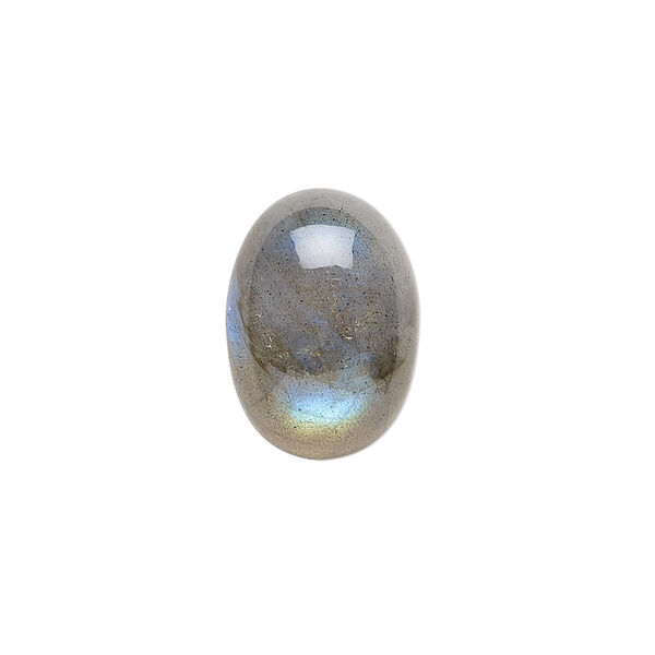 Labradorite 1pkg1, hand-cut calibrated oval cab natural A- grade, 18x13mm image number 0