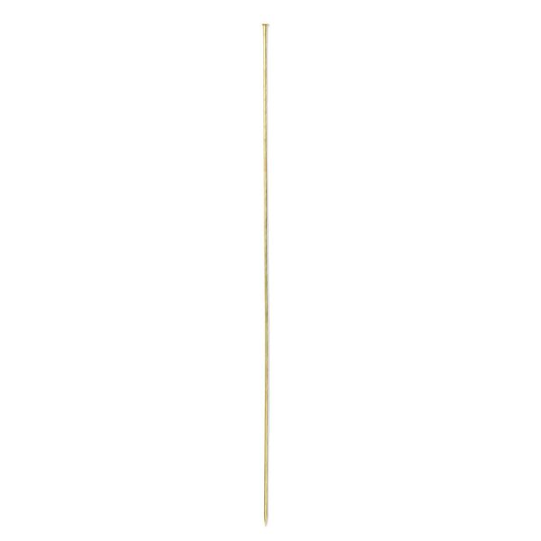 Stick pin, brass, 6 inches, 18 gauge. Sold per pkg of 10. image number 0