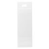 Bag, Clean-Vu®, plastic, clear, 4x2 inches with hole. Sold per pkg of 100. image number 1