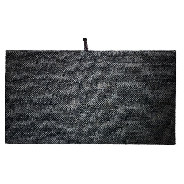 Display pad insert, hemp, black, 14 x 7-7/8 inches. Sold individually. image number 0