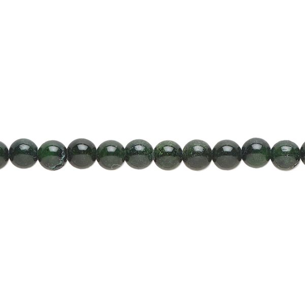 Quartz 1pkg1, round bead 15 inch 3-4mm image number 0