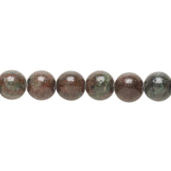 Kashgar garnet 1pkg1, round bead natural 15.5-16 inch 8mm image number 0