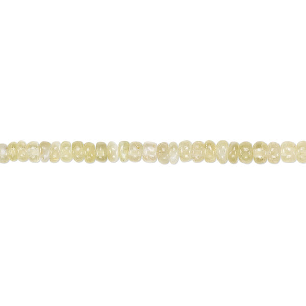 Cat's eye apatite 1pkg1, hand-cut rondelle bead natural , 8 inch 3x2mm-4x2mm image number 0