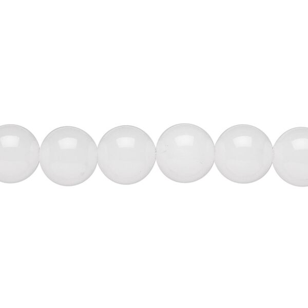 Malaysia "jade" 1pkg1, round bead natural 15.5-16 inch 8mm image number 0
