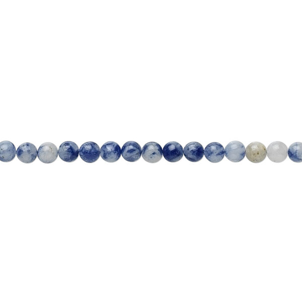 Sodalite 1pkg1, round bead natural 15.5-16 inch 3mm image number 0