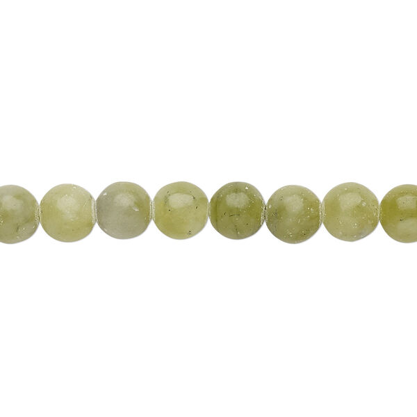 Connemara marble 1pkg1, round bead natural 15.5 inch 6mm image number 0