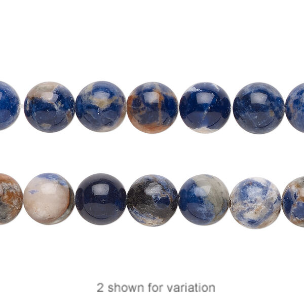 Orange sodalite 1pkg1, hand-cut round bead natural 15.5-16 inch 8mm image number 0