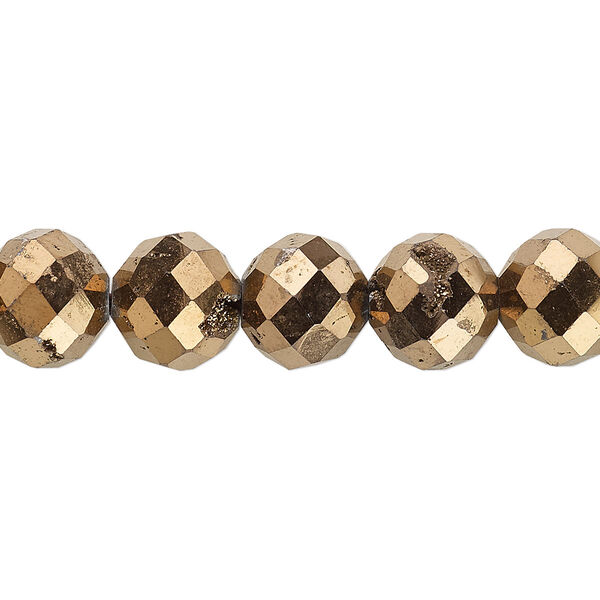 Druzy agate 1pkg1, electroplated faceted round bead 8 inch 10mm image number 0