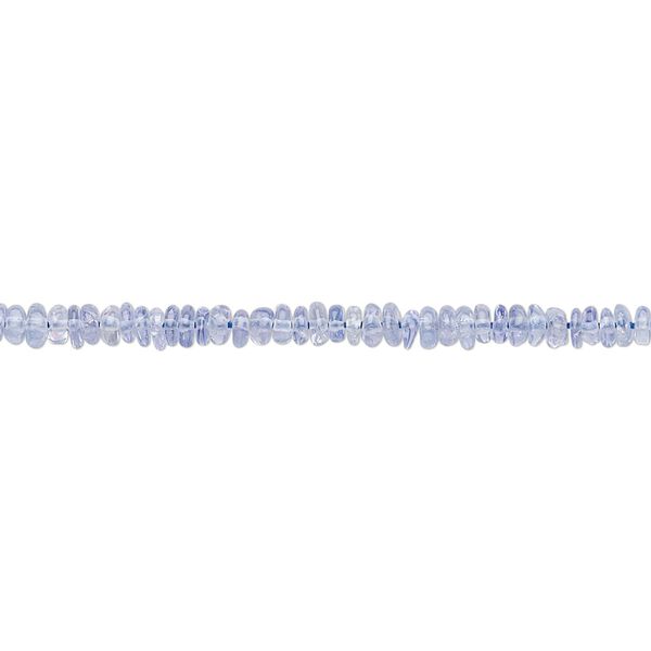 Tanzanite 1pkg1, hand-cut rondelle bead 12 inch 2x1mm-3x2mm image number 0