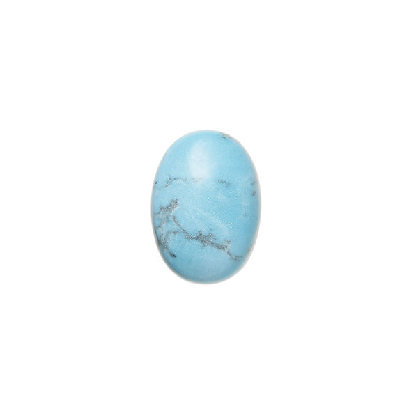 Turquoise 1pkg2, calibrated oval cab 14x10mm image number 0