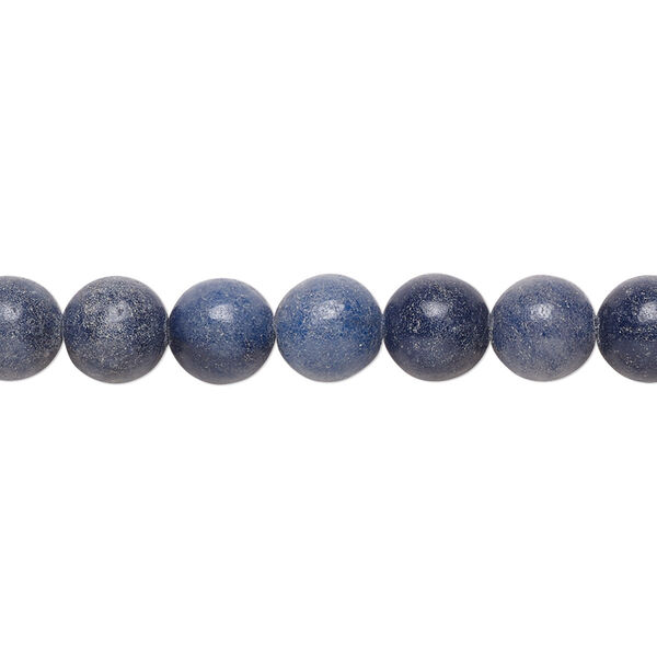 Blue aventurine 1pkg1, round bead natural 15.5-16 inch 8mm image number 0