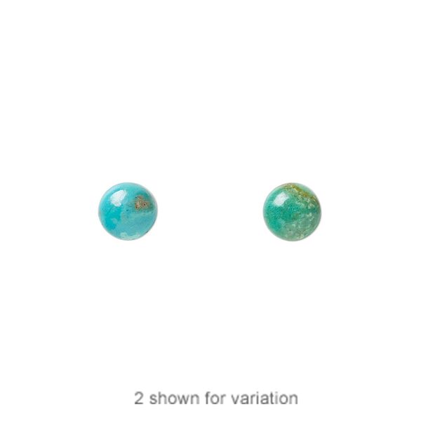 Turquoise 1pkg8, calibrated round cab 6mm image number 0