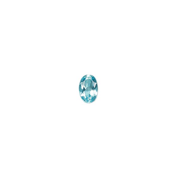 Apatite 1pkg1, hand-cut faceted oval gem natural 6x4mm image number 0
