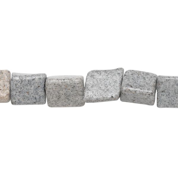 Grey feldspar 1pkg1, triangle tube bead natural 15 inch 8x8x8mm-10x8x8mm image number 0