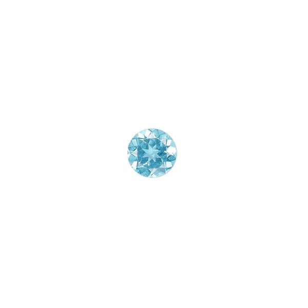 Apatite 1pkg1, hand-cut faceted round gem natural 6mm image number 0