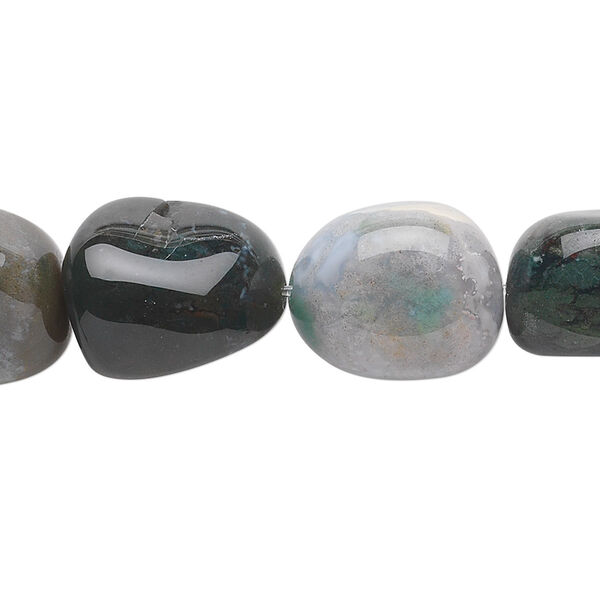 Fancy jasper 1pkg1, tumbled nugget bead natural 15.5-16 inch medium image number 0