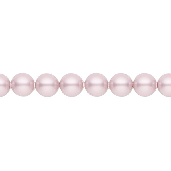 Pearl 500pk powder rose, Crystal Passions® 6mm round 5810 image number 0