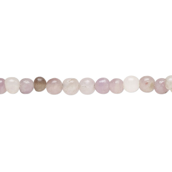 Quartz mix 1pkg1, round bead natural 15.5-16 inch 4mm image number 0