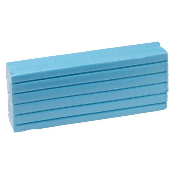 Polymer clay, Sculpey® PREMO, turquoise. Sold per 8-ounce bar. image number 0