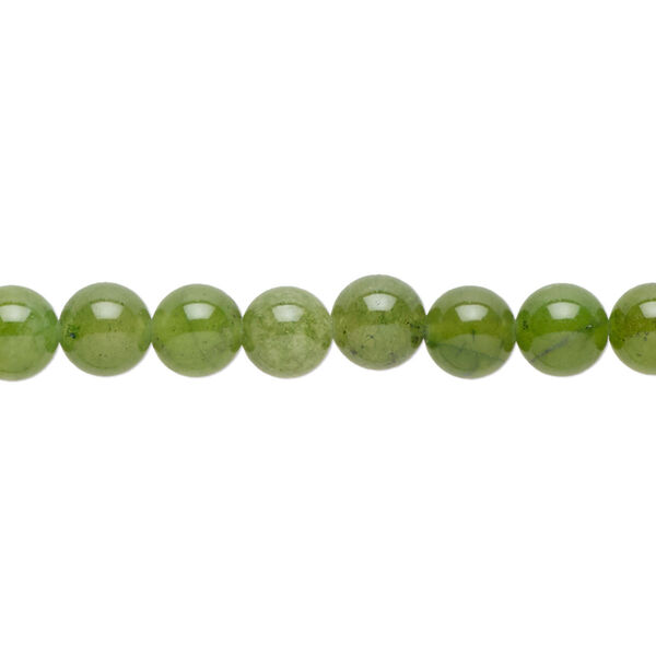 Quartz 1pkg1, round bead C grade, 15 inch 5-7mm image number 0