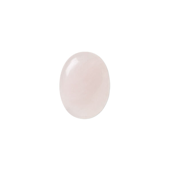 Rose quartz 1pkg4, calibrated oval cab natural 18x13mm image number 0