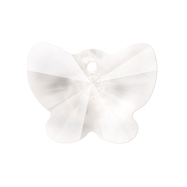 Focal 1pk transparent crystal, Celestial Crystal® 30x23mm butterfly image number 0