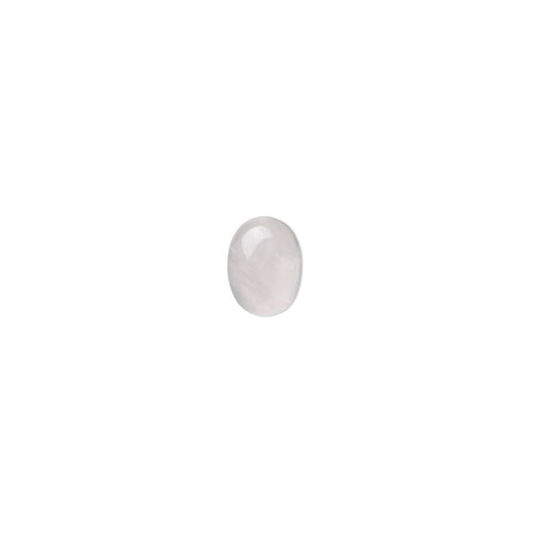 Rose quartz 1pkg16, calibrated oval cab natural 7x5mm image number 0