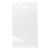Bag, Clean-Vu®, plastic, clear, 3x3 inches with hole. Sold per pkg of 100. image number 1