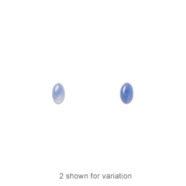 Sodalite 1pkg10, calibrated oval cab natural 5x3mm image number 0