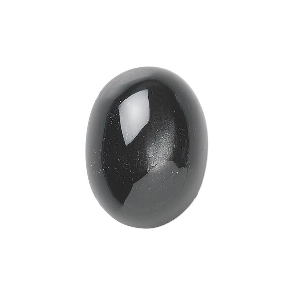 Star diopside 1pkg2, hand-cut non-calibrated oval cab natural 8x6mm image number 0
