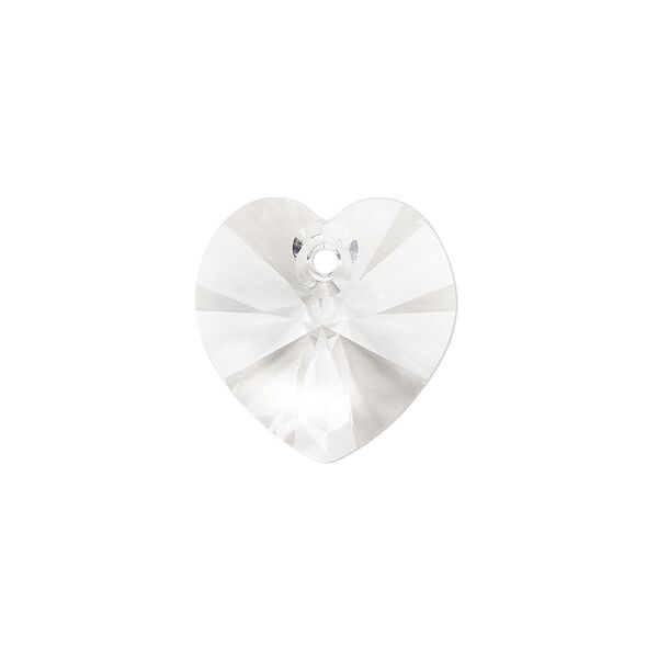 Drop 72pk crystal, Preciosa Czech crystal 18mm pendant heart image number 0