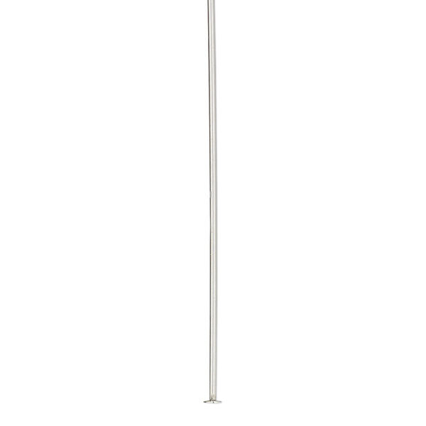Head pin, stainless steel, 2 inches, 21 gauge. Sold per pkg of 50. image number 0