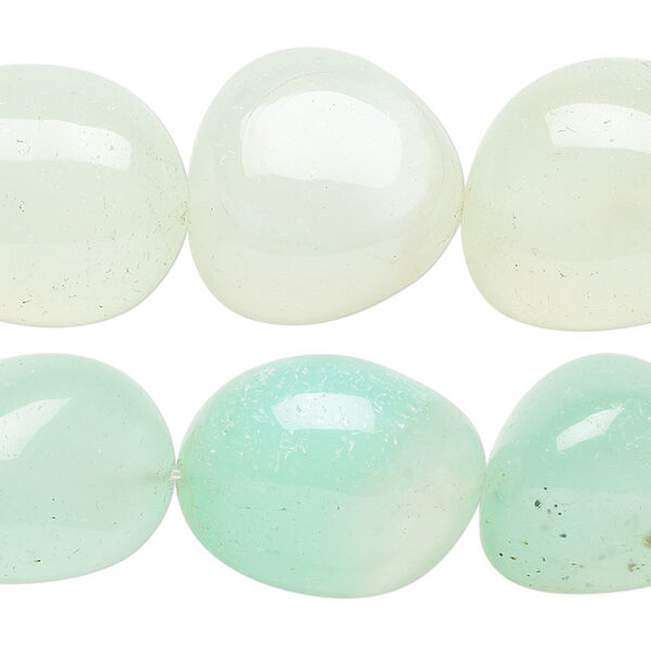 Agate 1pkg1, tumbled nugget bead 15.5-16 inch small to medium image number 0