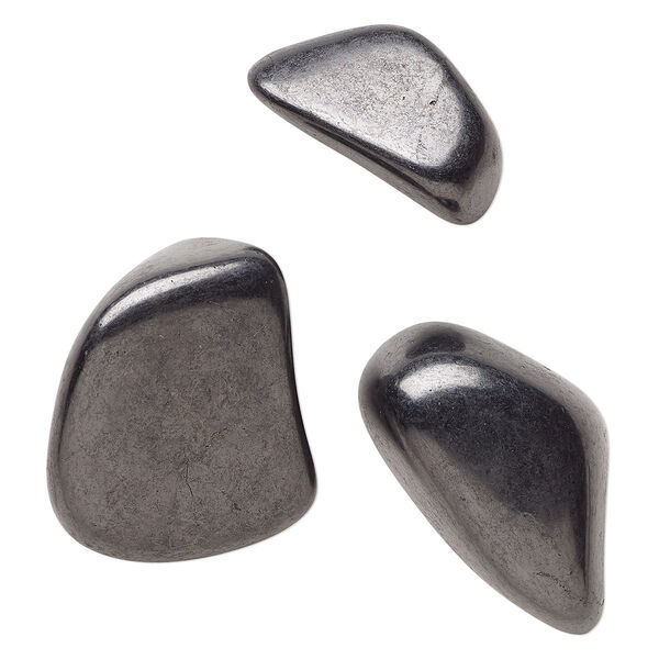 Shungite 1pkg1, hand-cut undrilled polished nugget component natural B grade, 1 kg medium to large image number 0
